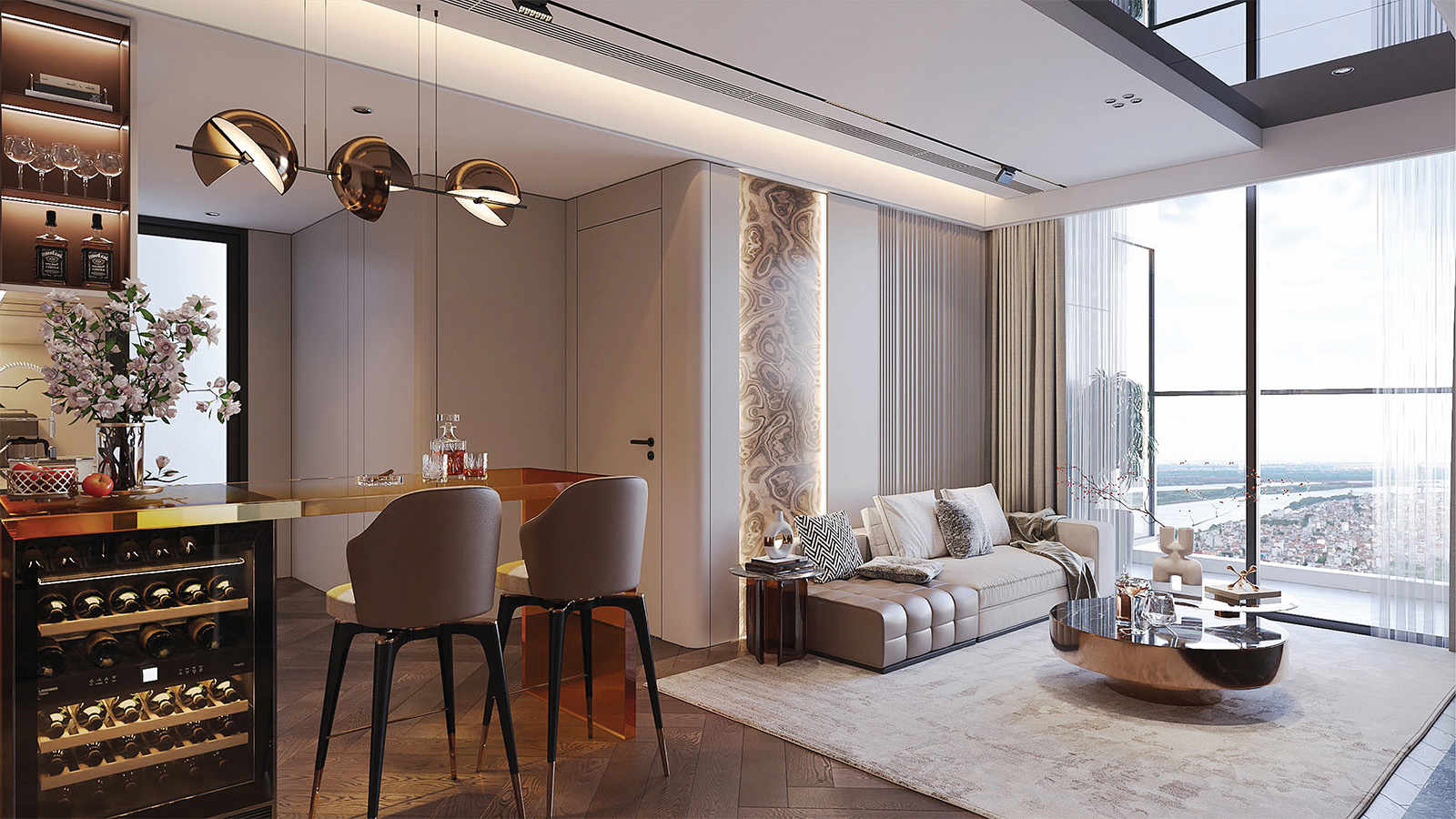 Căn 2 Phòng Ngủ Sunshine River Park