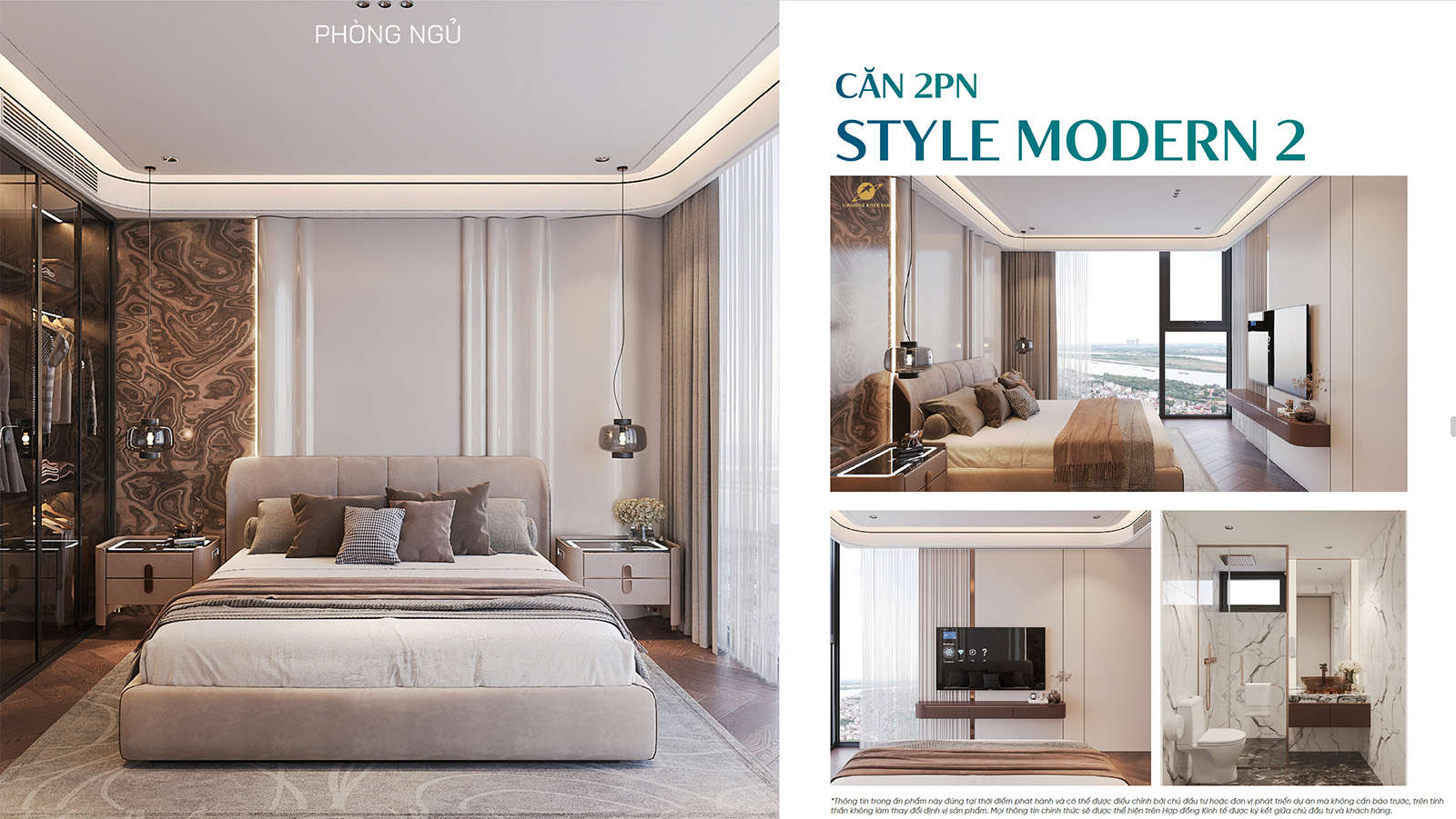 Căn 2 Phòng Ngủ Sunshine River Park